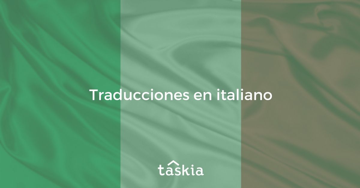 Traducciones En Italiano En Granada Taskia